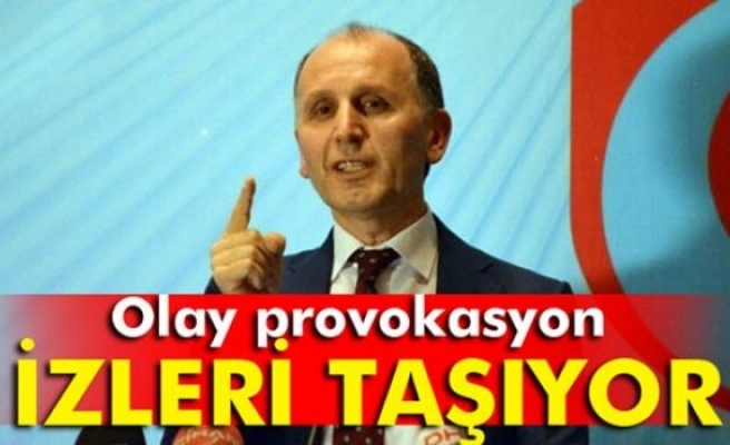 Usta: 'Olay provokasyon izleri taşıyor'