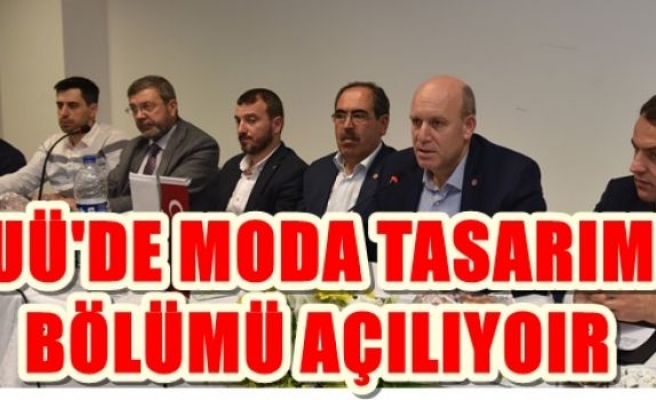 UÜ’de Moda Tasarımı Bölümü Açılıyor