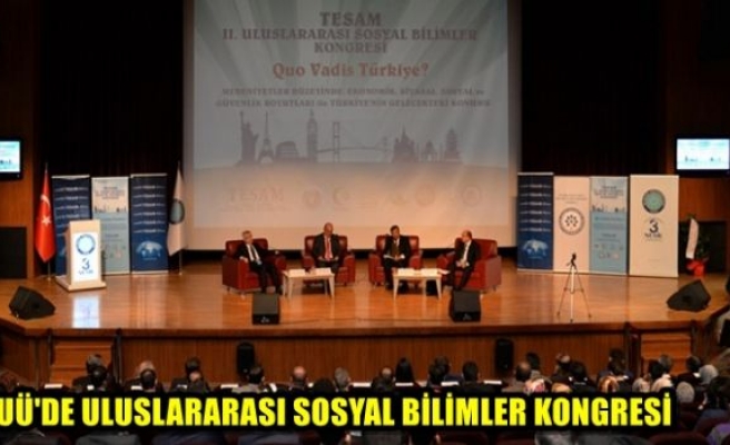 UÜ'de Uluslararası Sosyal Bilimler Kongresi