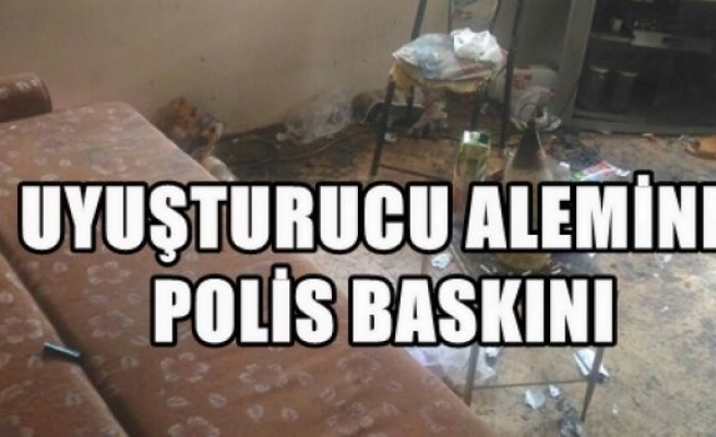 Uyuşturucu Alemine Polis Baskını