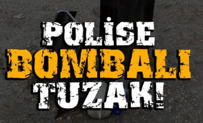 Uyuşturucu operasyonunda polise bombalı tuzak