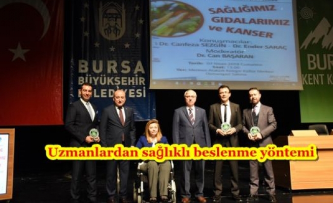 Uzmanlardan sağlıklı beslenme yöntemi