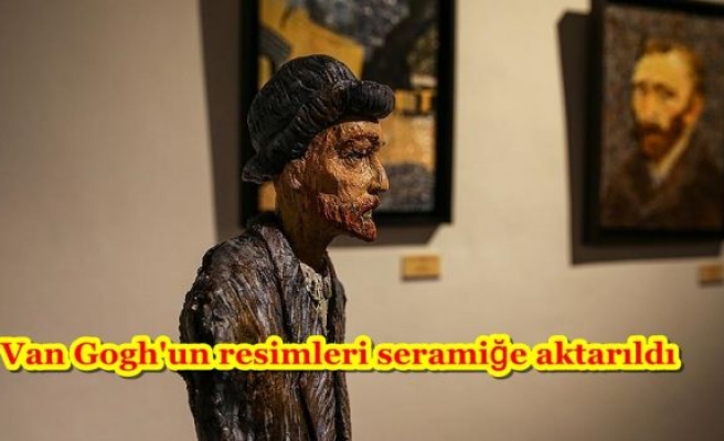 Van Gogh'un resimleri seramiğe aktarıldı