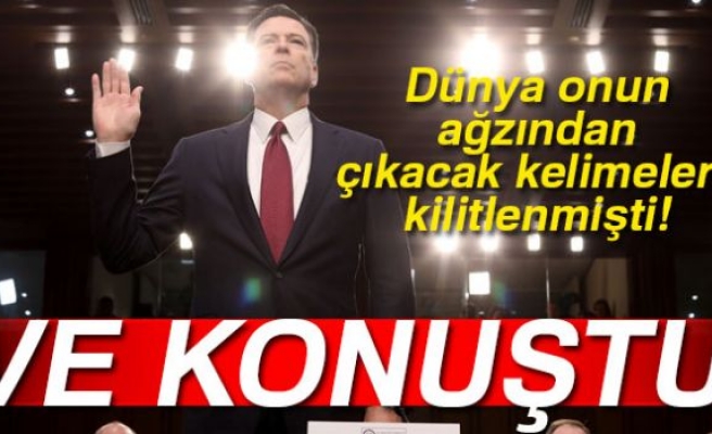 VE KONUŞTU!