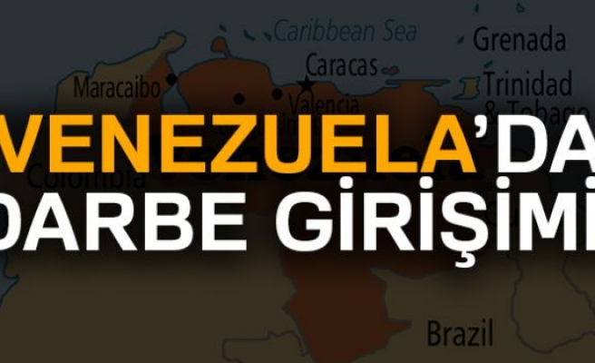 VENEZUELA'DA DARBE GİRİŞİMİ!