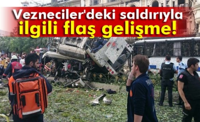 Vezneciler bombacısının eşkali belirlendi