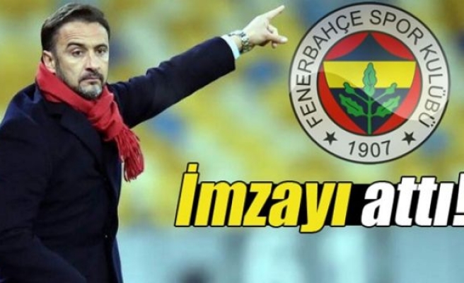 Vitor Pereira imzayı attı