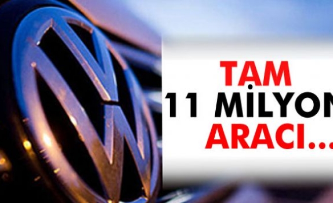 Volkswagen 11 milyon aracı geri çağıracak