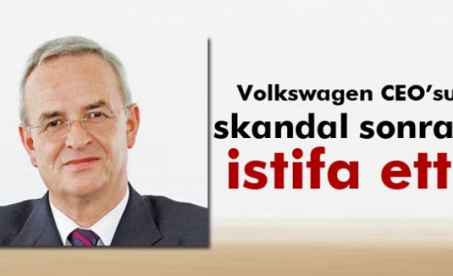 Volkswagen CEO’su istifa etti