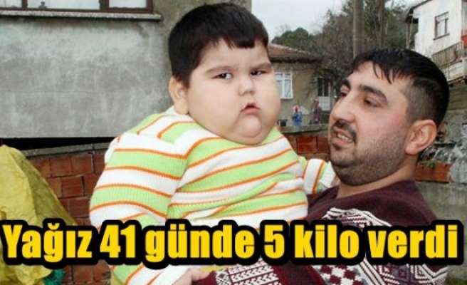 Yağız 41 günde 5 kilo verdi