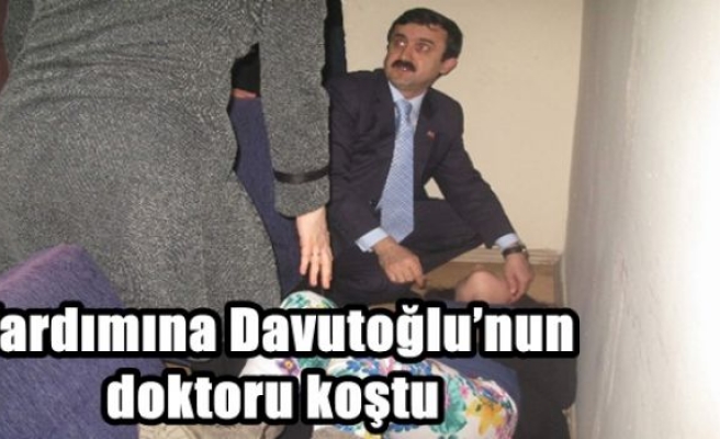 Yardımına Davutoğlu’nun doktoru koştu