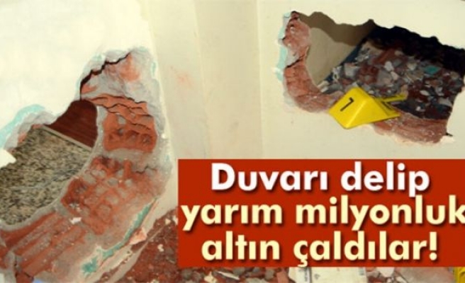 Yarım milyonluk kuyumcu soygunu