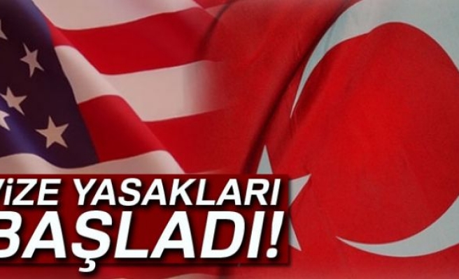 Yasaklar başladı!