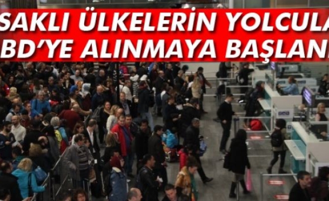 Yasaklı ülkelerin yolcuları ABD’ye alınmaya başlandı