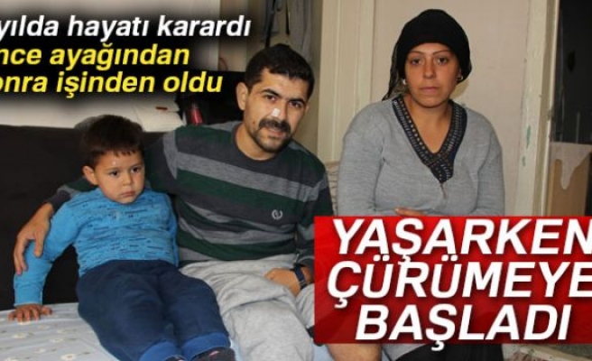 YAŞARKEN ÇÜRÜMEYE BAŞLADI!