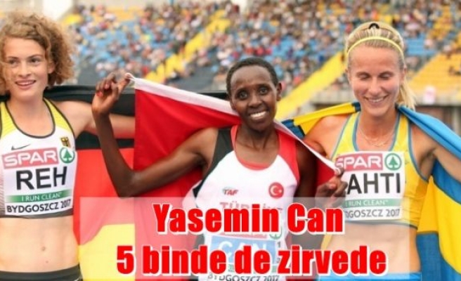 Yasemin Can 5 binde de zirvede