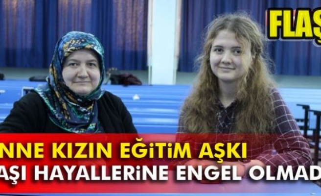 Yaşı Eğitimine Engel Olmadı!