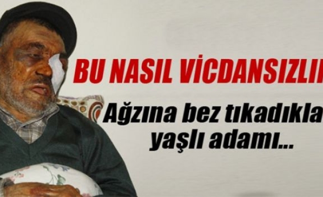 Yaşlı adama bunu da yaptılar