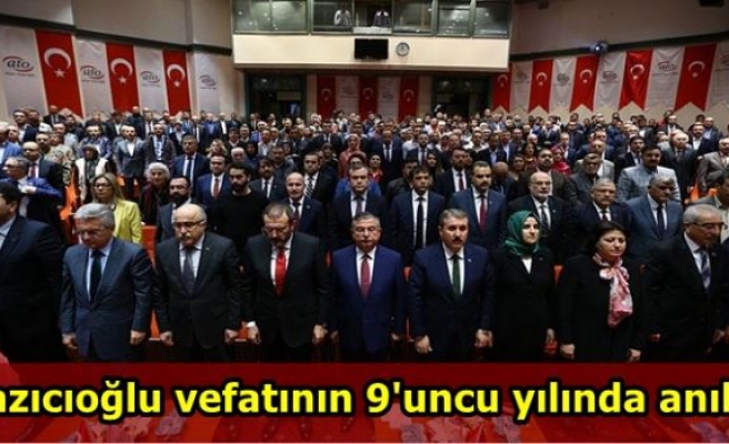 Yazıcıoğlu vefatının 9'uncu yılında anıldı