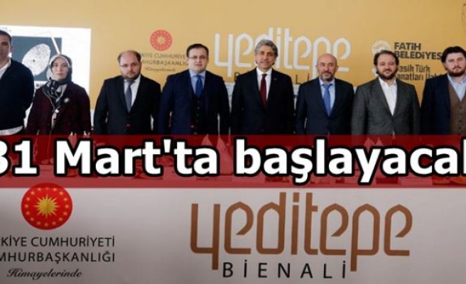 'Yeditepe Bienali' 31 Mart'ta başlayacak