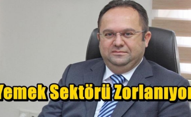 Yemek Sektörü Zorlanıyor