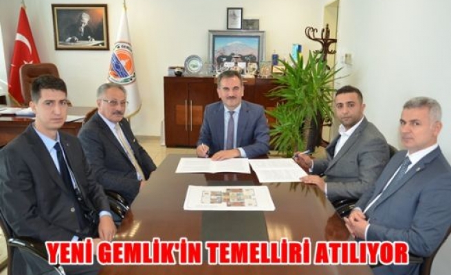 Yeni Gemlik’in temelleri atılıyor