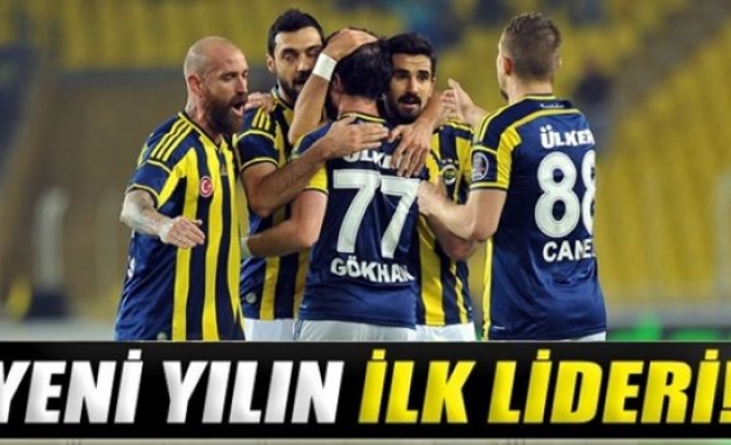 Yeni yılın ilk lideri Fenerbahçe!