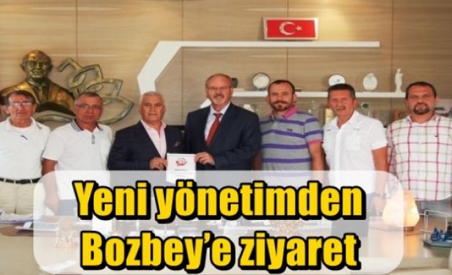  Yeni yönetimden Bozbey’e ziyaret