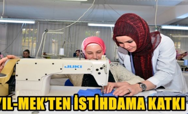 -YIL- MEK’TEN İSTİHDAMA KATKI