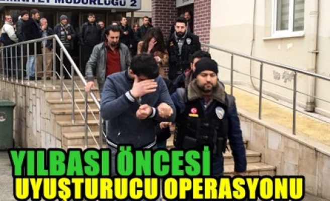  yılbaşı öncesi uyuşturucu operasyonu