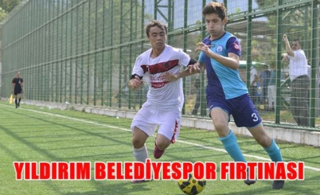 Yıldırım Belediyespor fırtınası