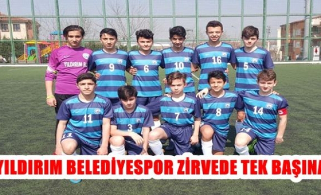 YILDIRIM BELEDİYESPOR ZİRVEDE TEK BAŞINA