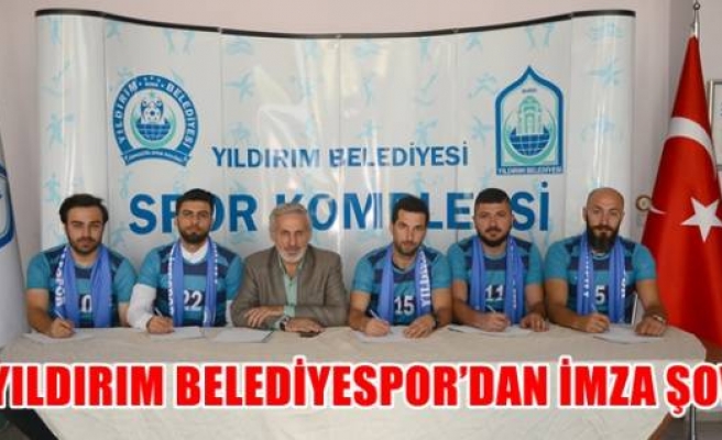 YILDIRIM BELEDİYESPOR’DAN İMZA ŞOV