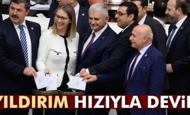 Yıldırım hızıyla devir