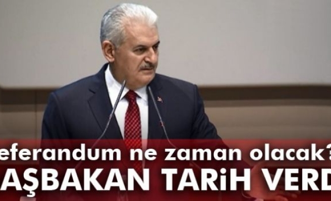 Yıldırım: 'Referandum muhtemelen Nisan ayının...'