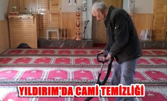 Yıldırım’da cami temizliği