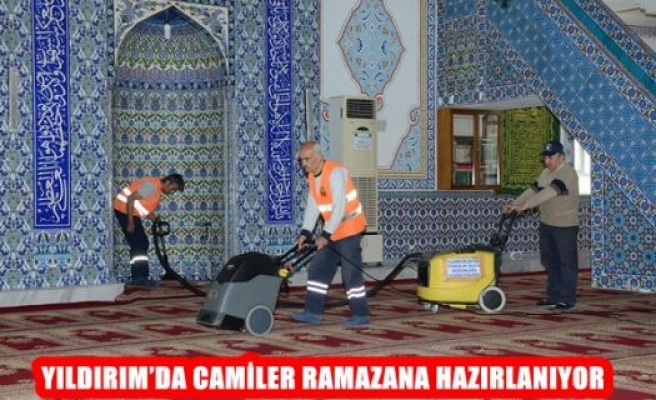 Yıldırım'da Camiler Ramazana Hazırlanıyor