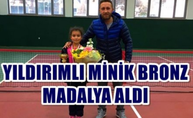 YILDIRIMLI MİNİK BRONZ MADALYA ALDI