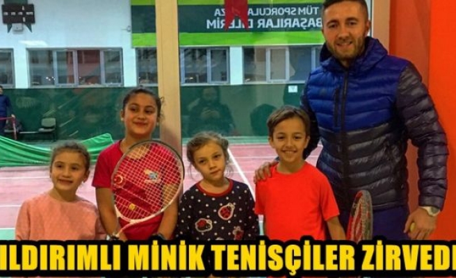 YILDIRIMLI MİNİK TENİSÇİLER ZİRVEDE