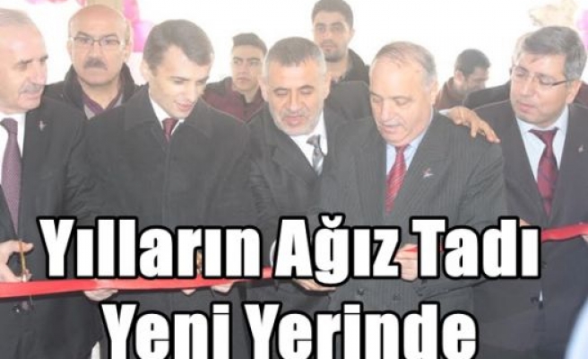 Yılların Ağız Tadı Yeni Yerinde