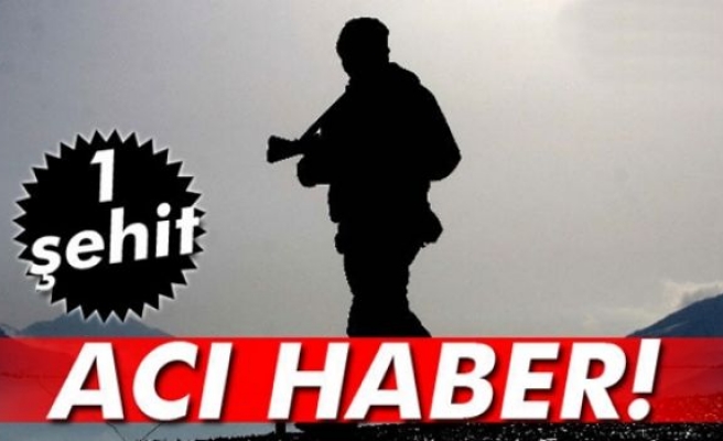 Yozgat’tan acı haber: 1 şehit