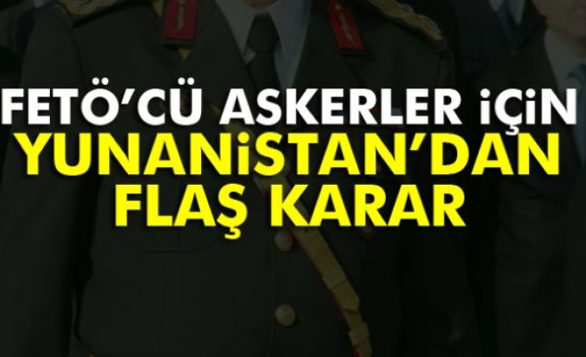 Yunanistan 8 darbeci hakkındaki kararı erteledi