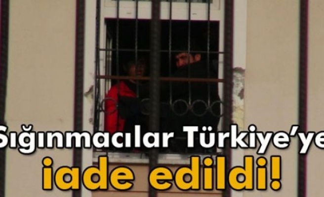 Yunanistan göçmenleri Türkiye’ye iade etti