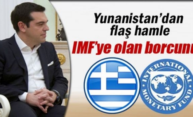 Yunanistan IMF’ye olan borcunu ödedi