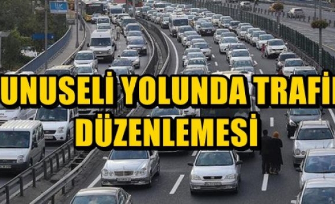 Yunuseli Yolunda Trafik Düzenlemesi