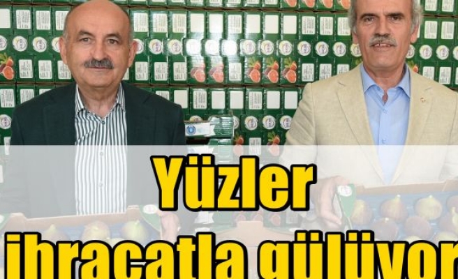 Yüzler ihracatla gülüyor