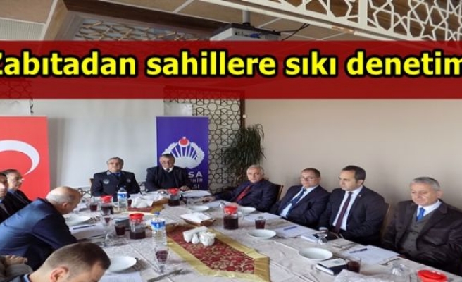 Zabıtadan sahillere sıkı denetim