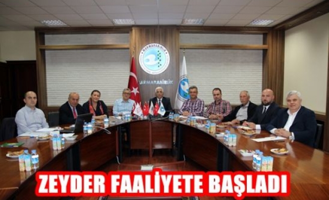 Zeyder Faaliyete Başladı