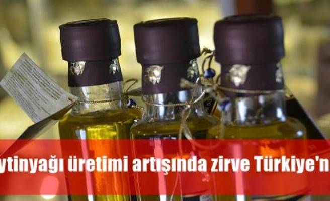 Zeytinyağı üretimi artışında zirve Türkiye'nin