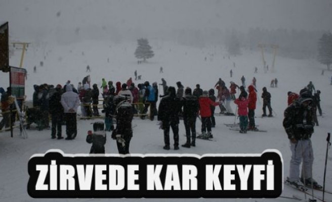 Zirvede Kar Keyfi